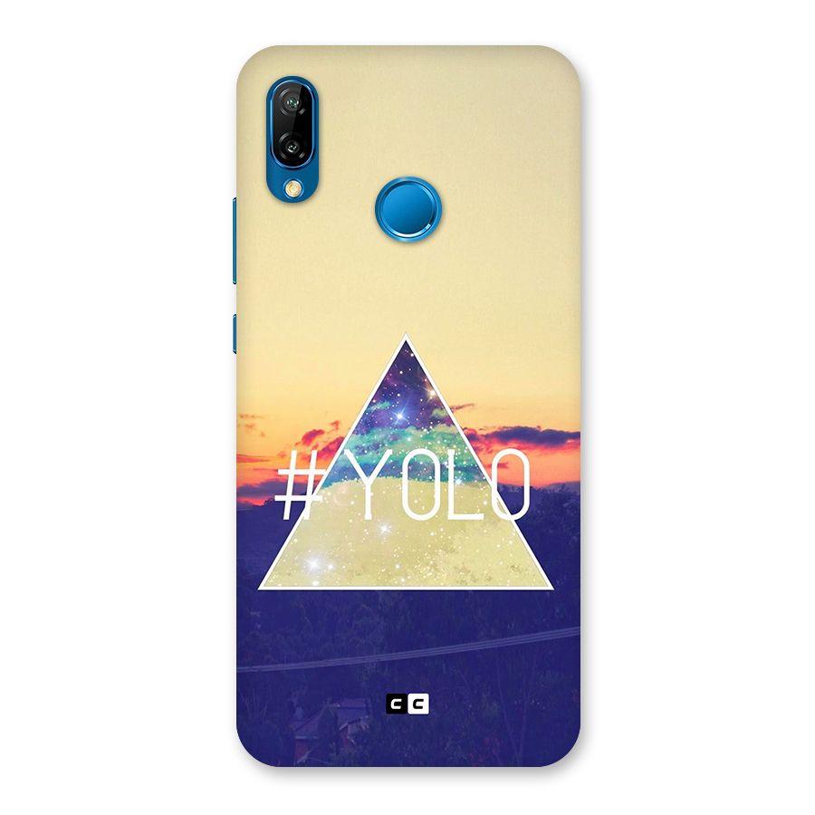 Yolo illuminati Back Case for Huawei P20 Lite