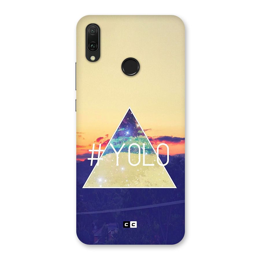 Yolo illuminati Back Case for Huawei Y9 (2019)