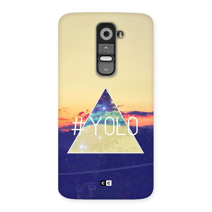 Yolo illuminati Back Case for LG G2