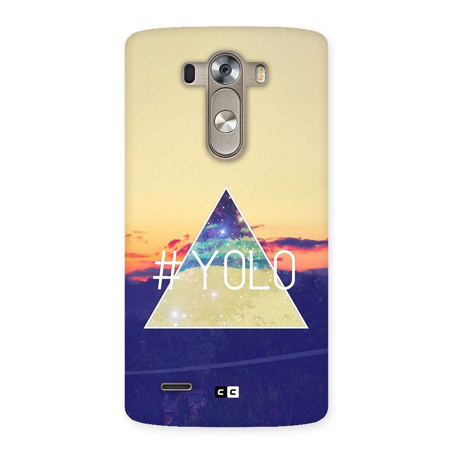 Yolo illuminati Back Case for LG G3