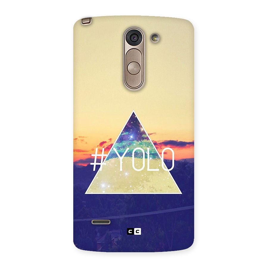 Yolo illuminati Back Case for LG G3 Stylus