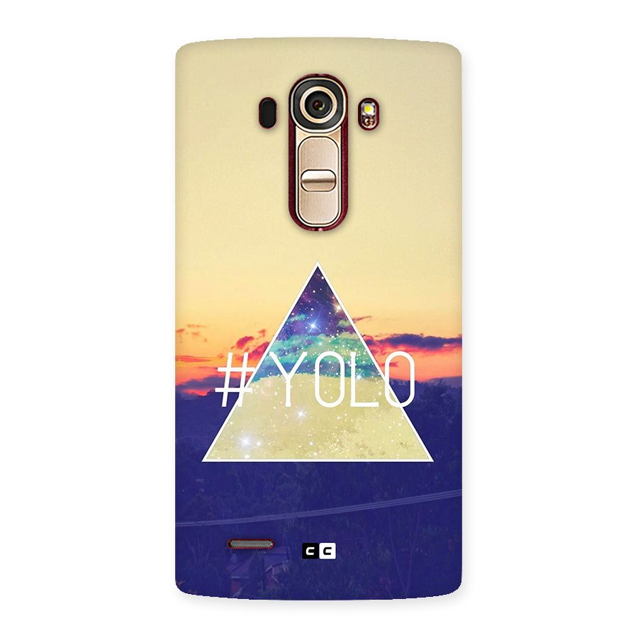 Yolo illuminati Back Case for LG G4