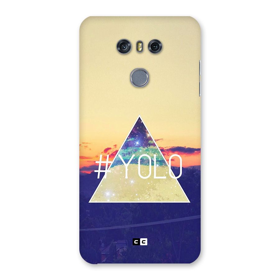 Yolo illuminati Back Case for LG G6