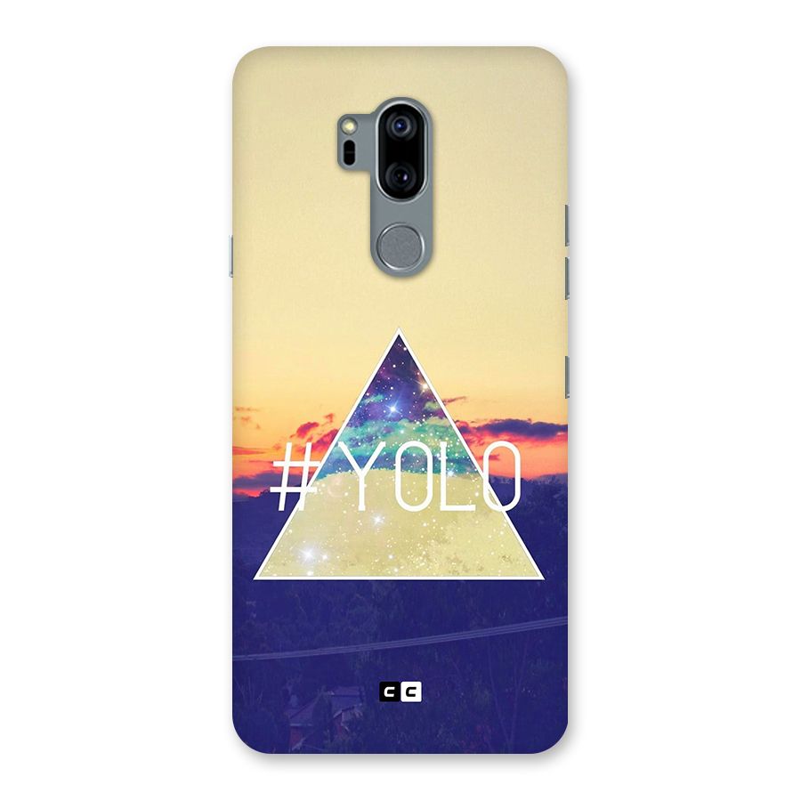Yolo illuminati Back Case for LG G7