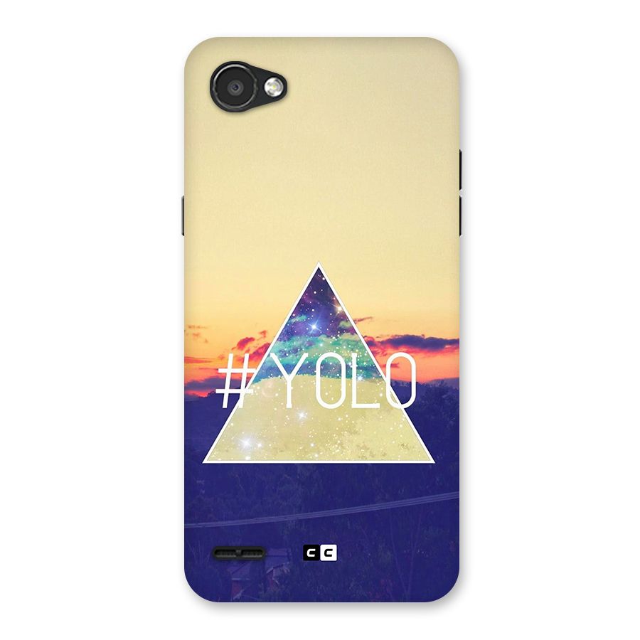 Yolo illuminati Back Case for LG Q6
