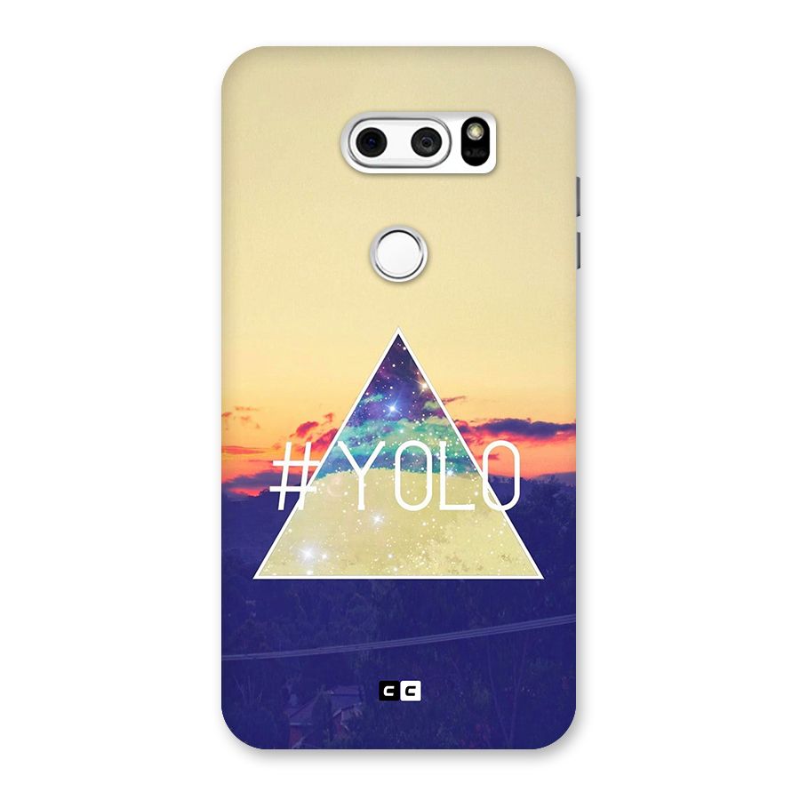 Yolo illuminati Back Case for LG V30