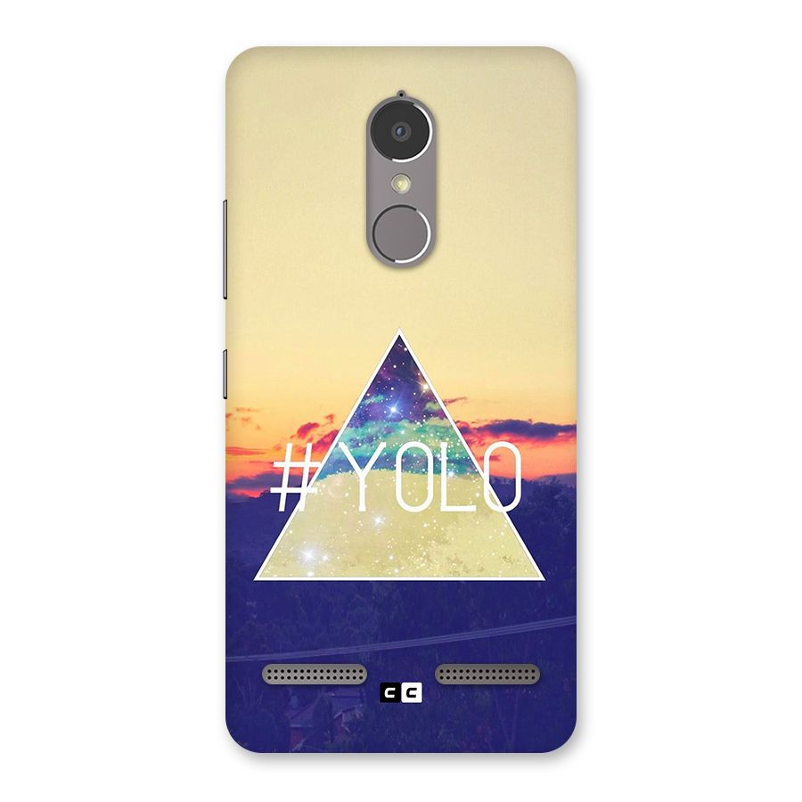 Yolo illuminati Back Case for Lenovo K6