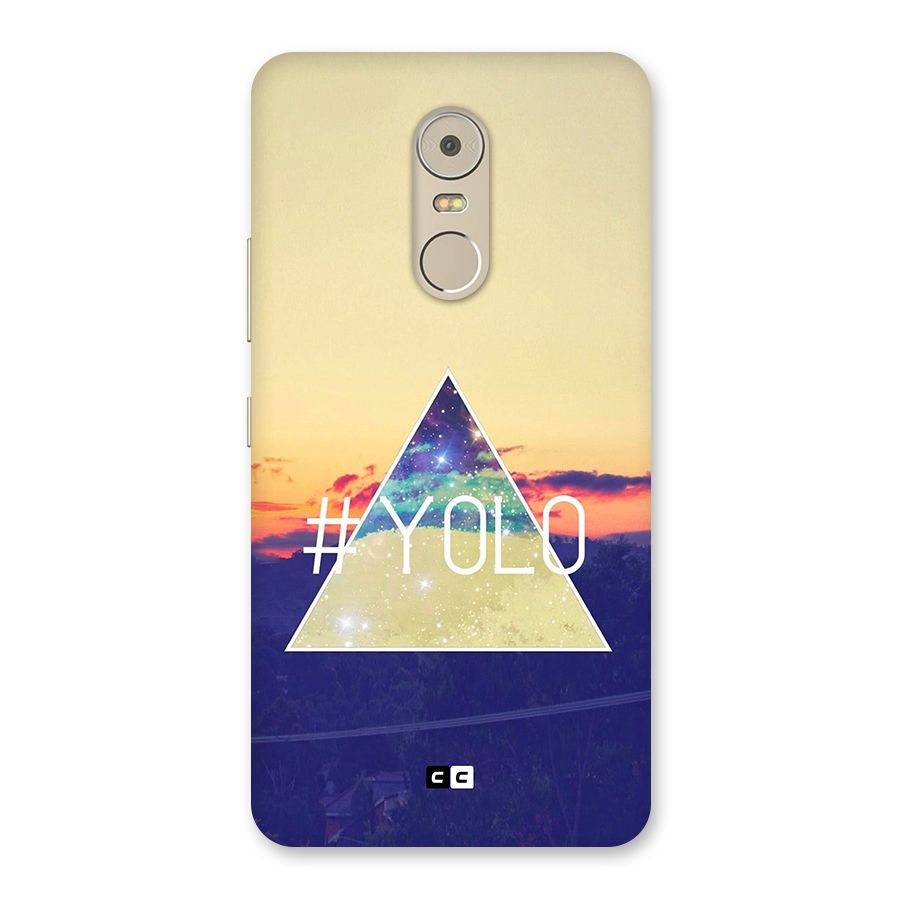 Yolo illuminati Back Case for Lenovo K6 Note
