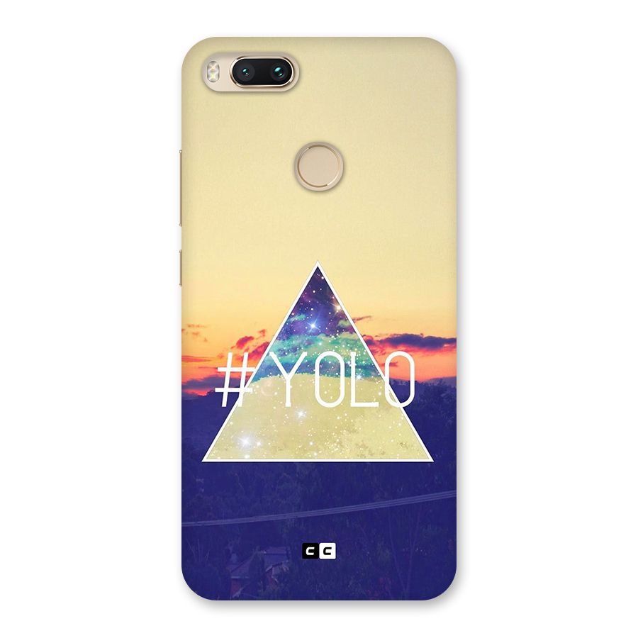 Yolo illuminati Back Case for Mi A1