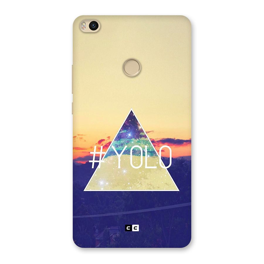 Yolo illuminati Back Case for Mi Max 2
