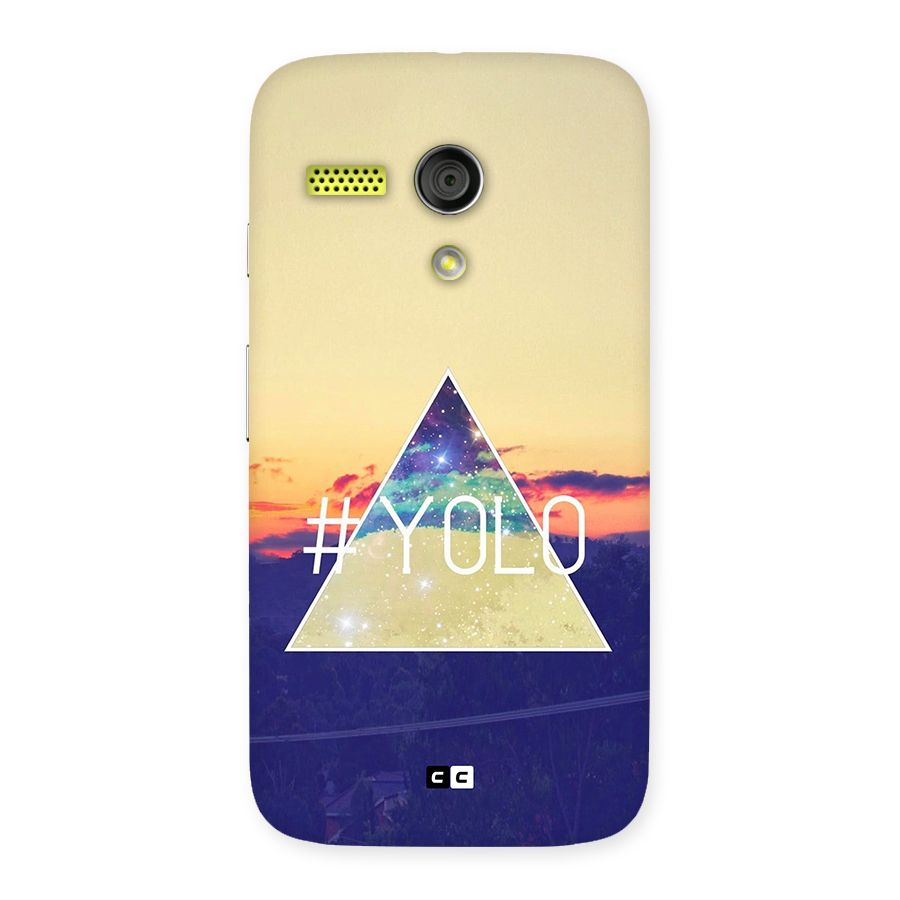 Yolo illuminati Back Case for Moto G