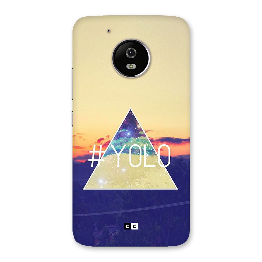 Yolo illuminati Back Case for Moto G5