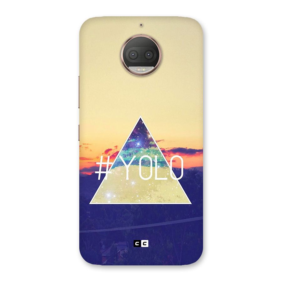 Yolo illuminati Back Case for Moto G5s Plus