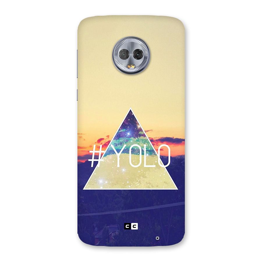 Yolo illuminati Back Case for Moto G6 Plus