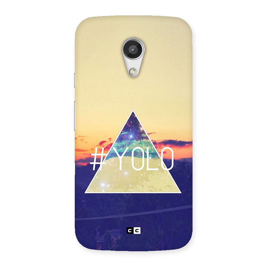 Yolo illuminati Back Case for Moto G 2nd Gen