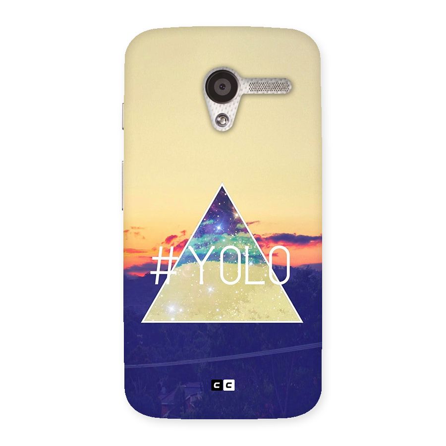 Yolo illuminati Back Case for Moto X