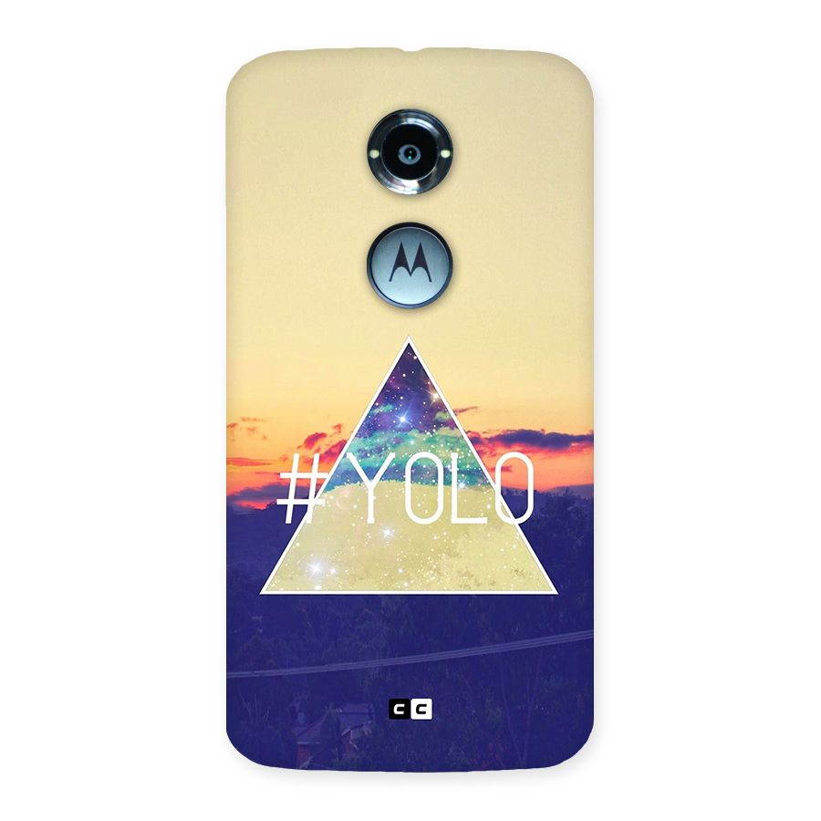 Yolo illuminati Back Case for Moto X2