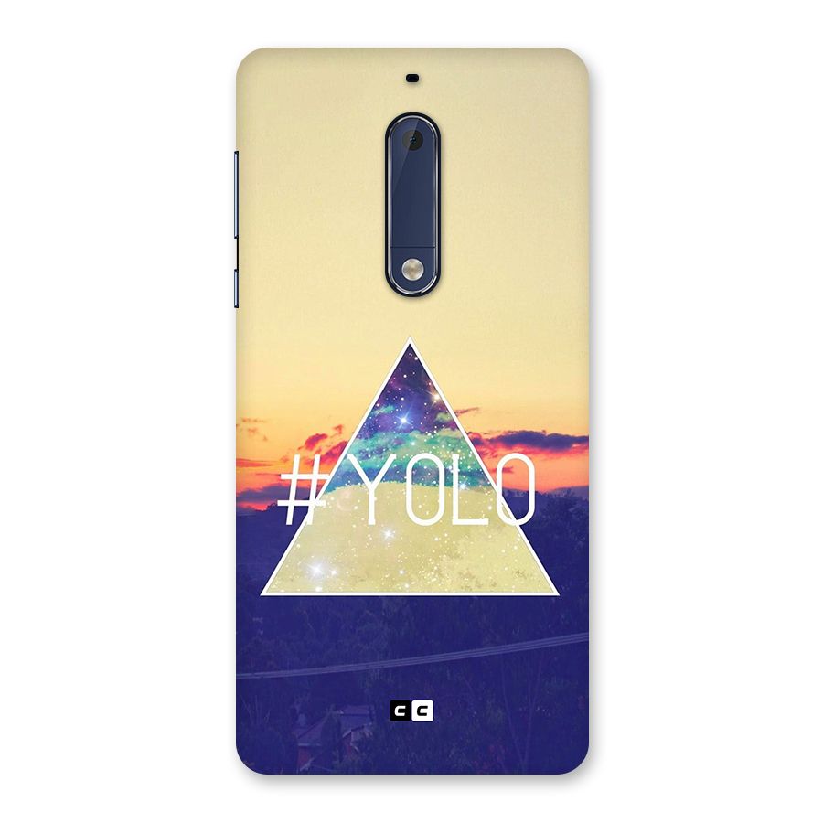Yolo illuminati Back Case for Nokia 5