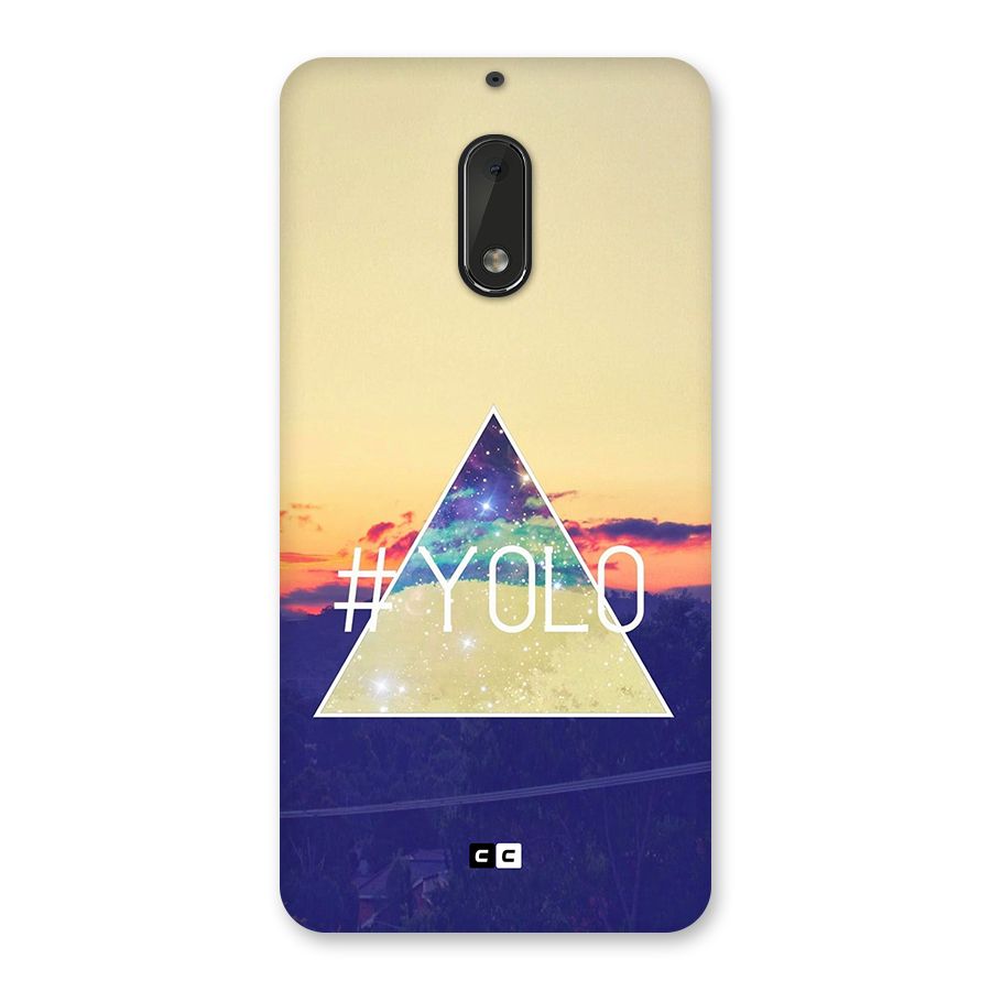 Yolo illuminati Back Case for Nokia 6