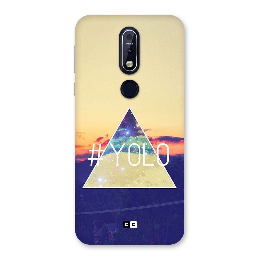 Yolo illuminati Back Case for Nokia 7.1