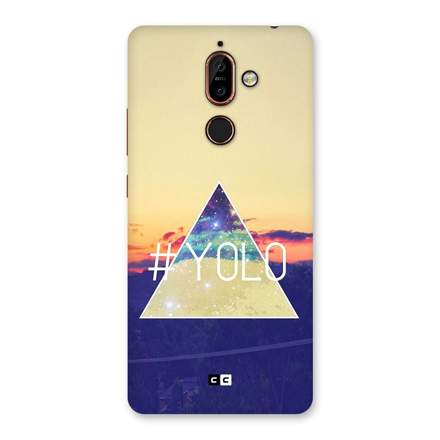 Yolo illuminati Back Case for Nokia 7 Plus