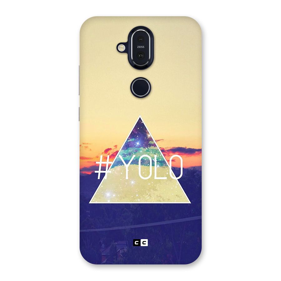 Yolo illuminati Back Case for Nokia 8.1