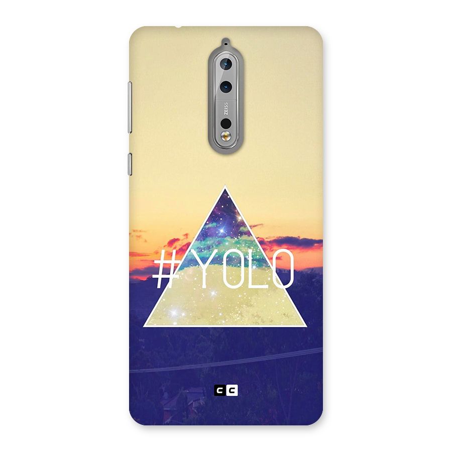 Yolo illuminati Back Case for Nokia 8