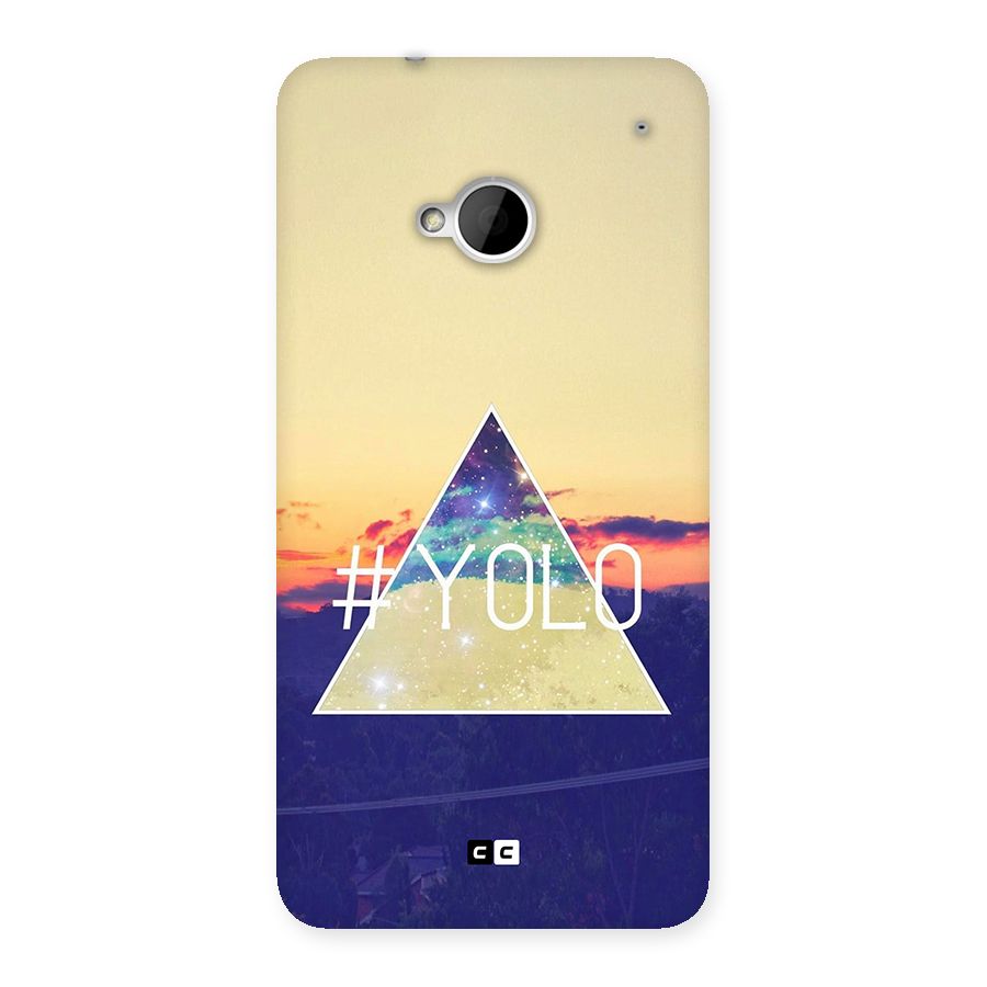 Yolo illuminati Back Case for One M7 (Single Sim)