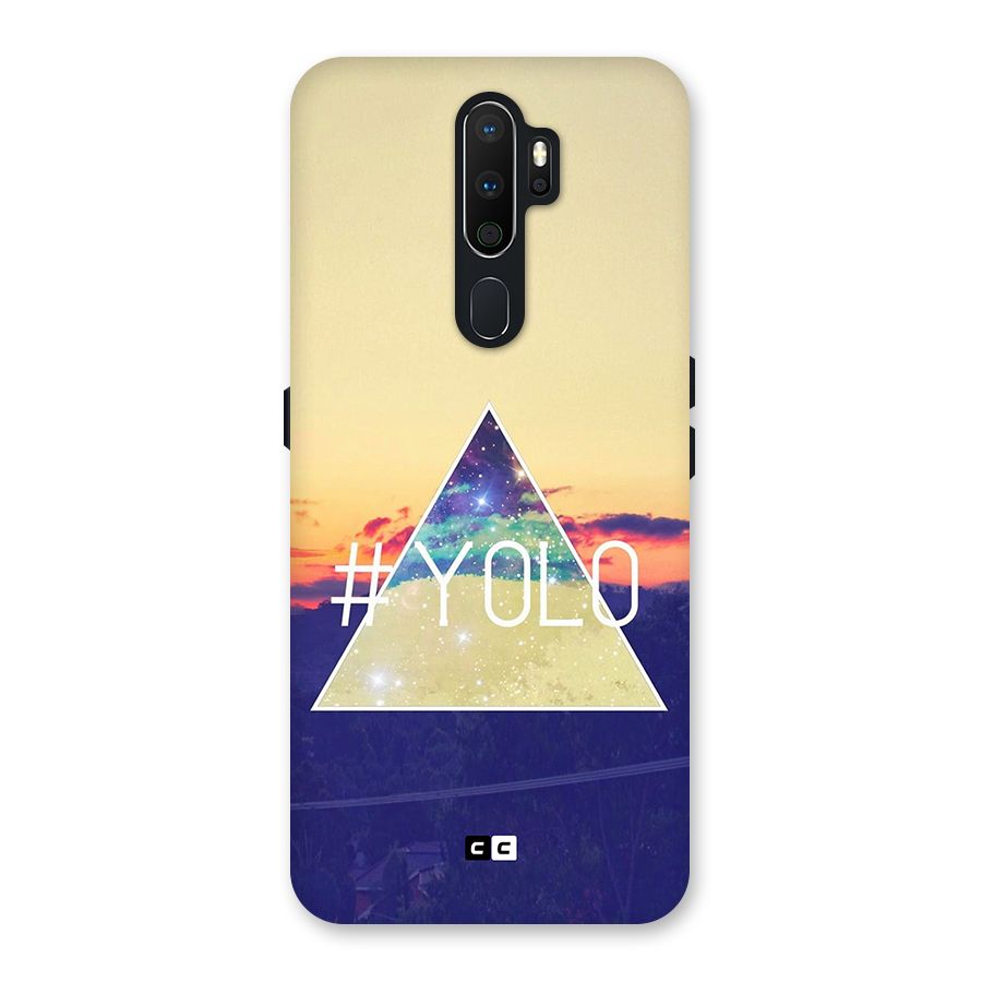 Yolo illuminati Back Case for Oppo A5 (2020)