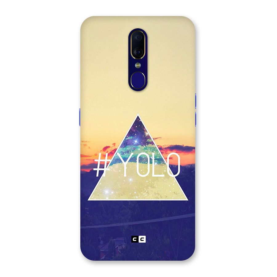 Yolo illuminati Back Case for Oppo A9