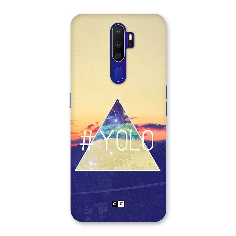 Yolo illuminati Back Case for Oppo A9 (2020)