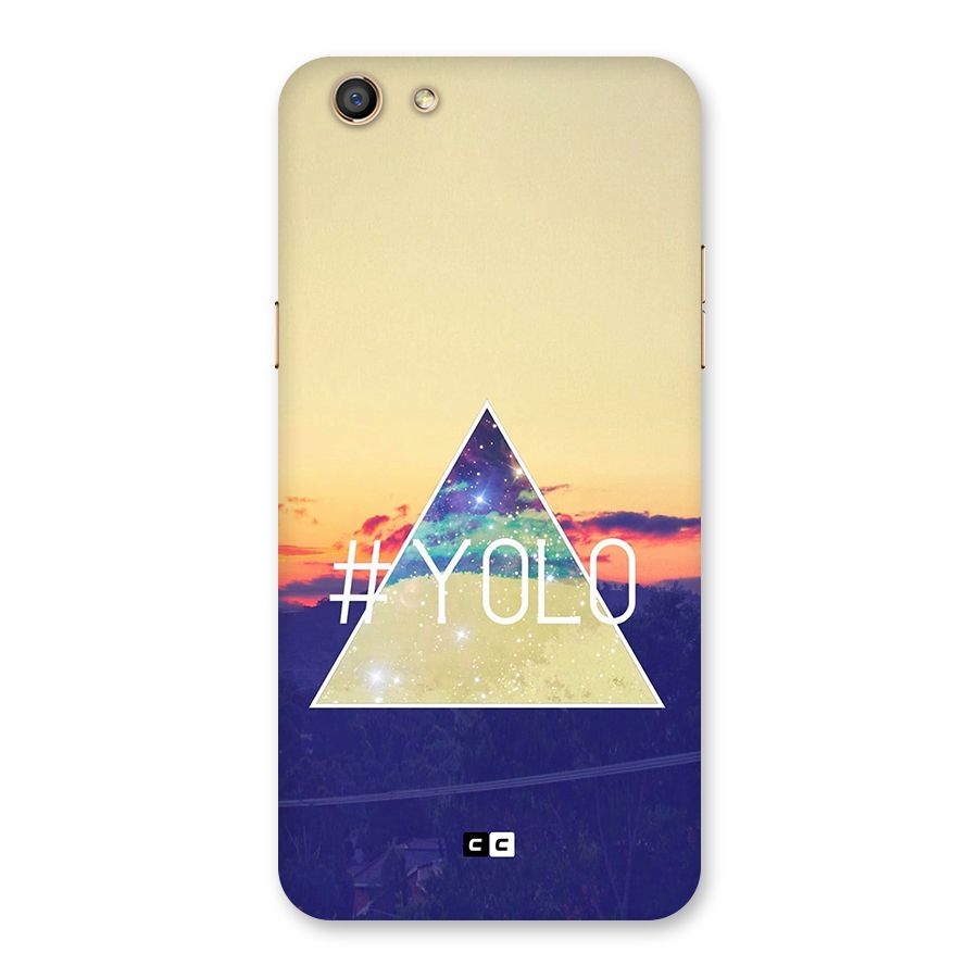 Yolo illuminati Back Case for Oppo F3