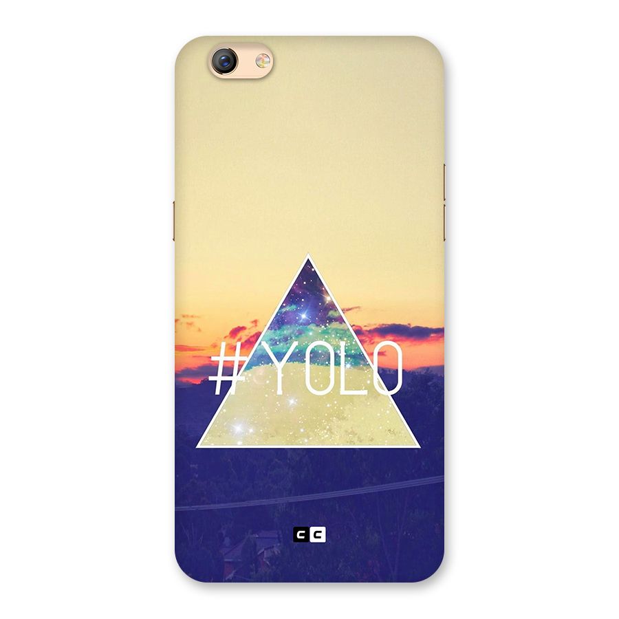 Yolo illuminati Back Case for Oppo F3 Plus