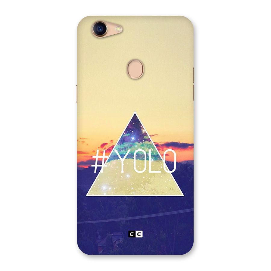 Yolo illuminati Back Case for Oppo F5 Youth