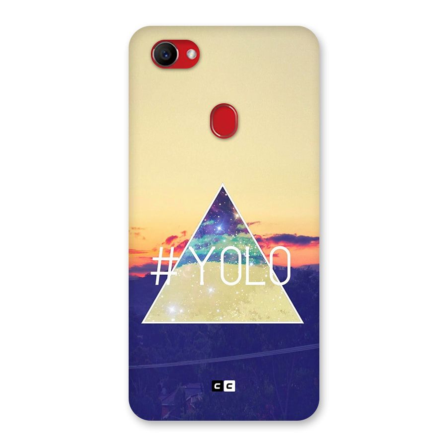 Yolo illuminati Back Case for Oppo F7