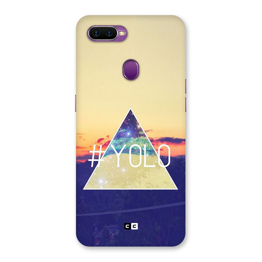 Yolo illuminati Back Case for Oppo F9