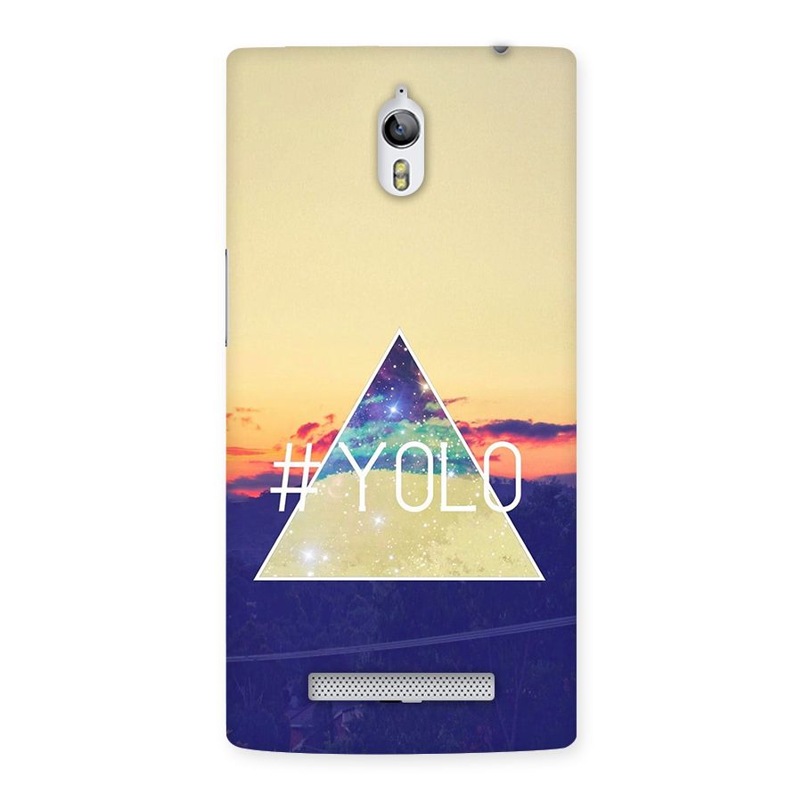 Yolo illuminati Back Case for Oppo Find 7