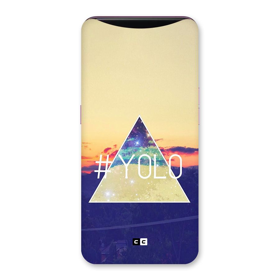 Yolo illuminati Back Case for Oppo Find X