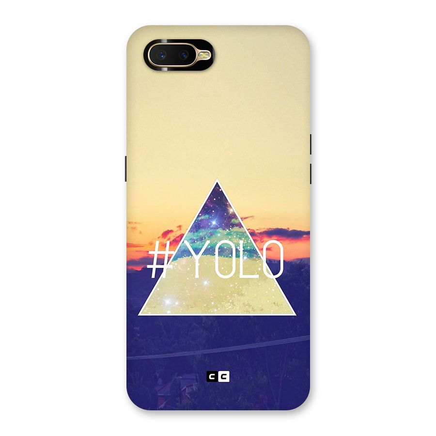 Yolo illuminati Back Case for Oppo K1