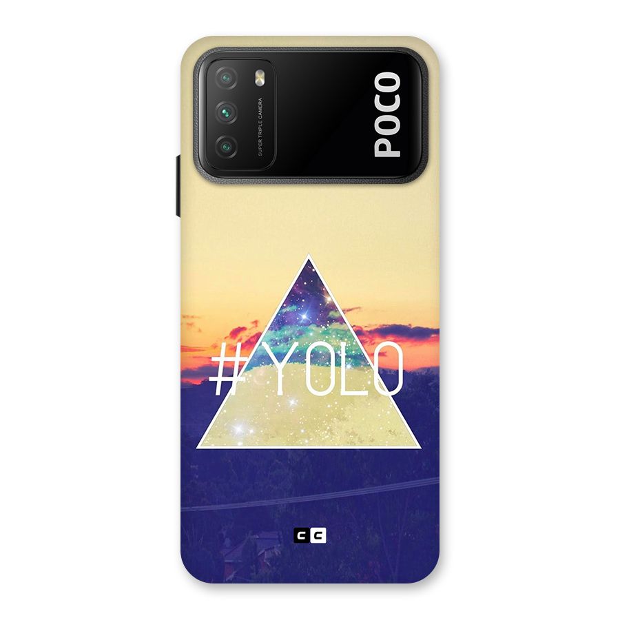 Yolo illuminati Back Case for Poco M3