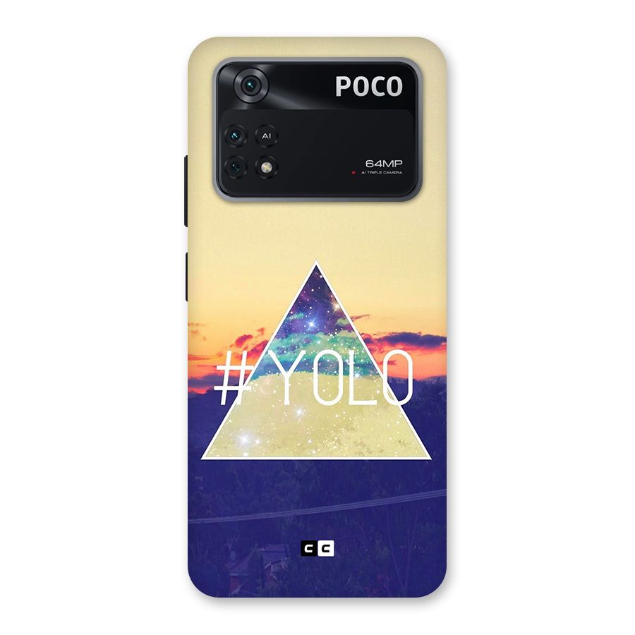 Yolo illuminati Back Case for Poco M4 Pro 4G