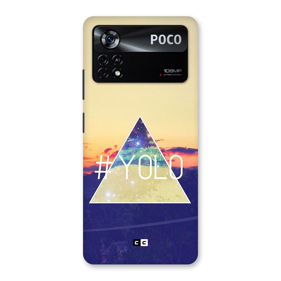Yolo illuminati Back Case for Poco X4 Pro 5G