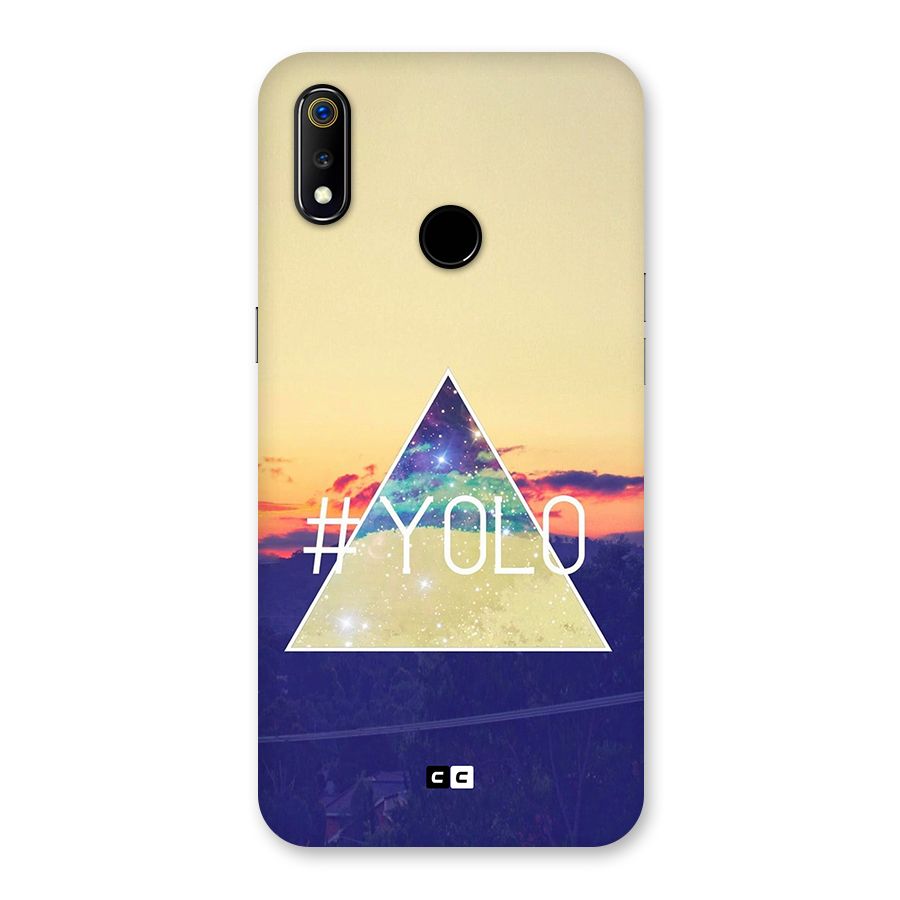 Yolo illuminati Back Case for Realme 3
