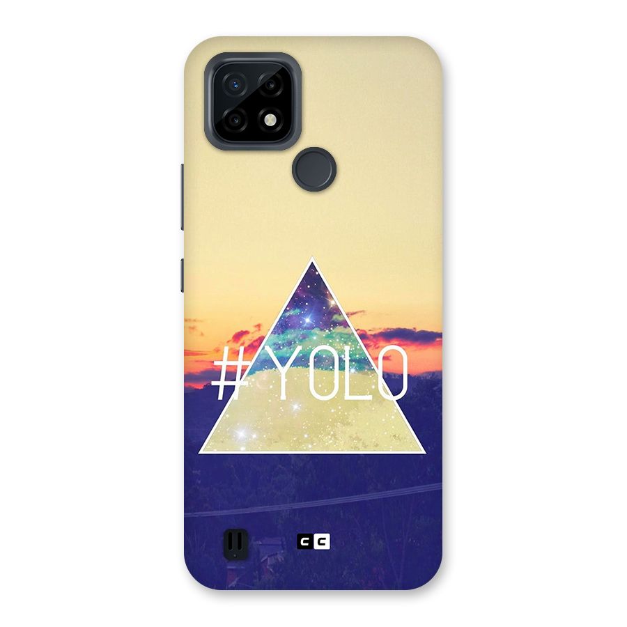 Yolo illuminati Back Case for Realme C21
