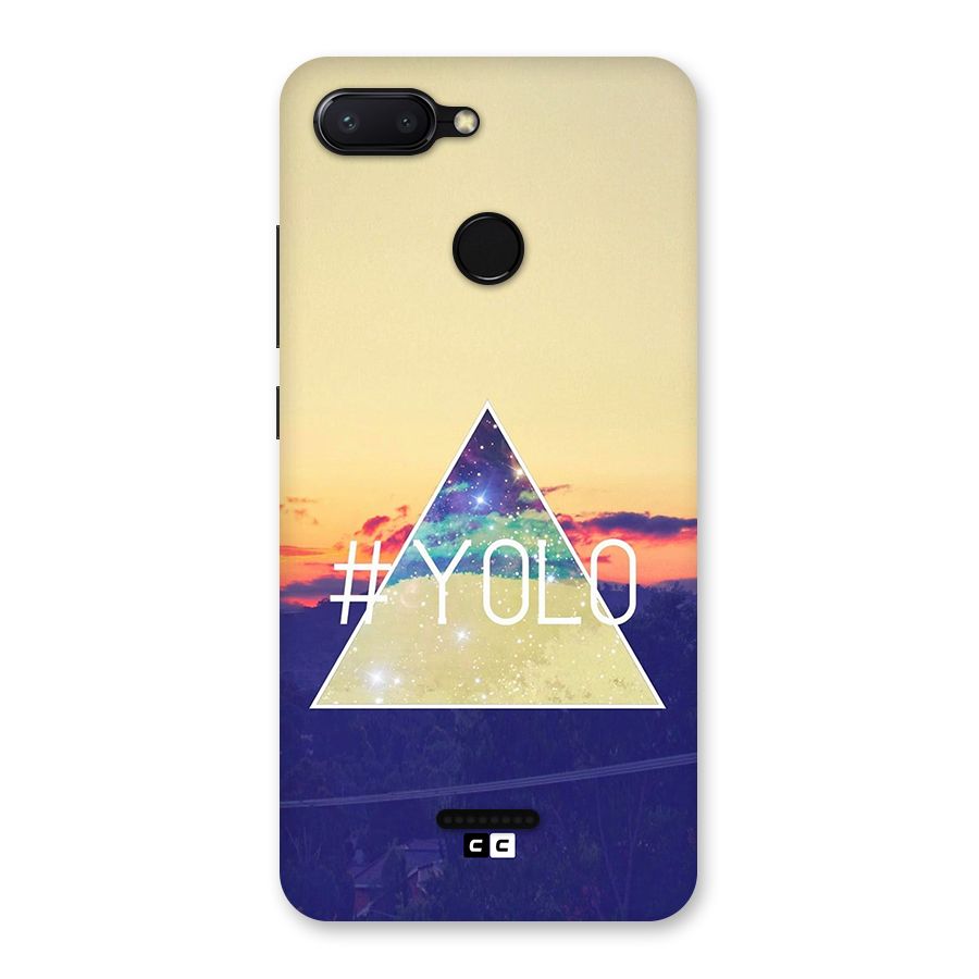 Yolo illuminati Back Case for Redmi 6
