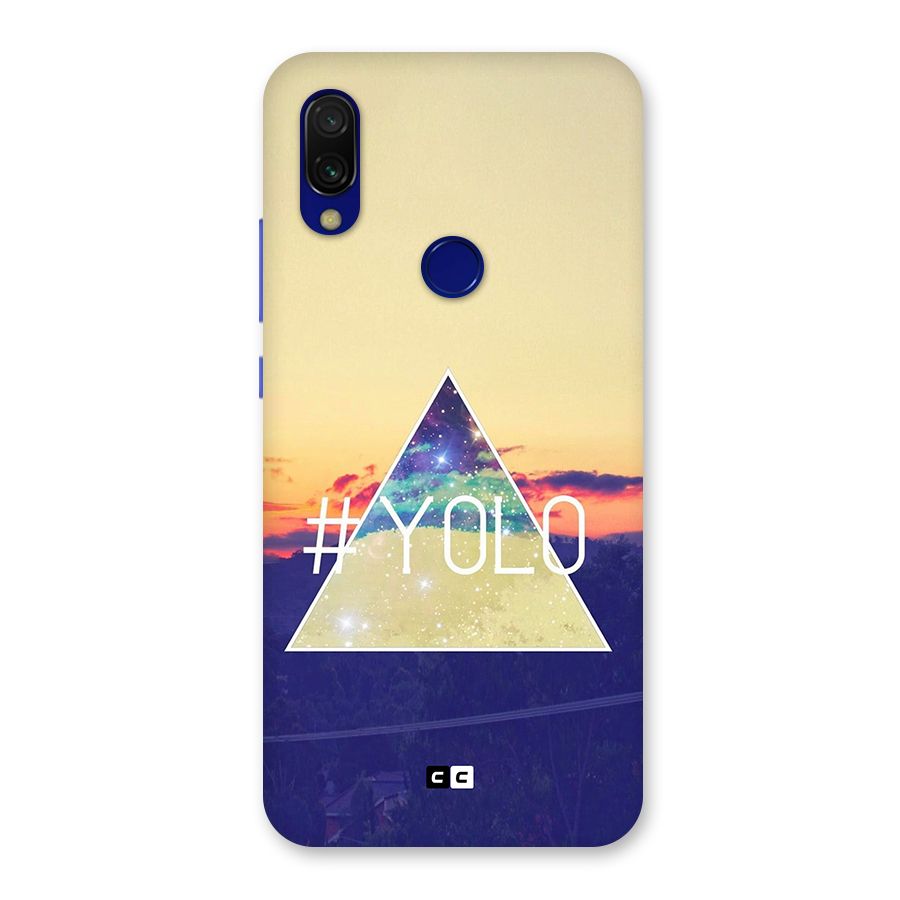 Yolo illuminati Back Case for Redmi 7