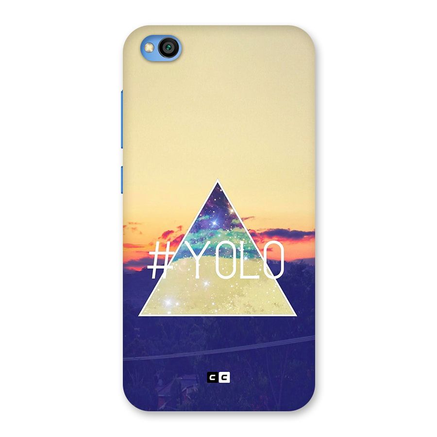Yolo illuminati Back Case for Redmi Go
