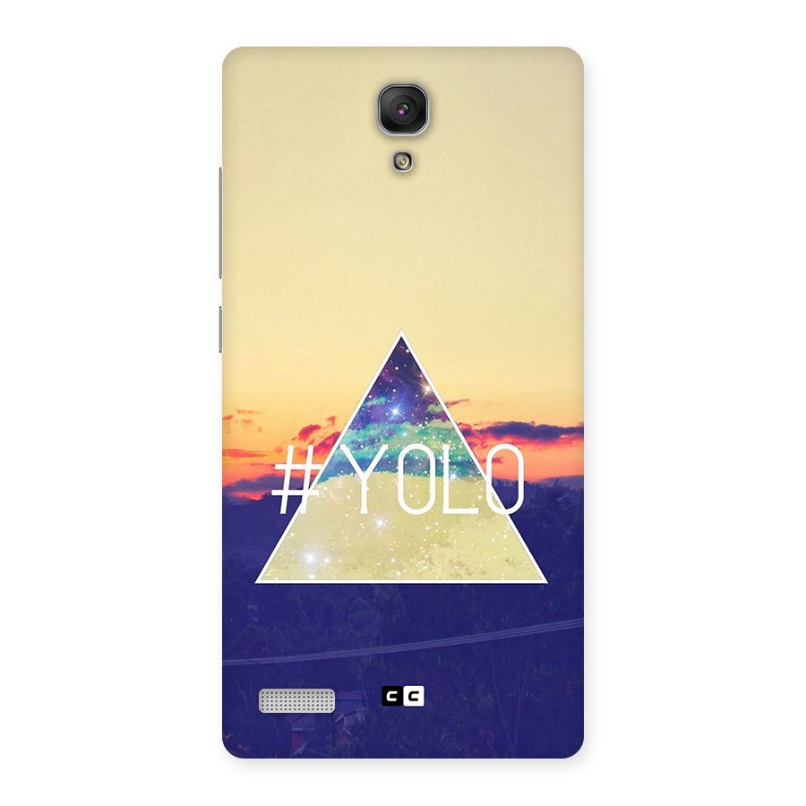 Yolo illuminati Back Case for Redmi Note Prime
