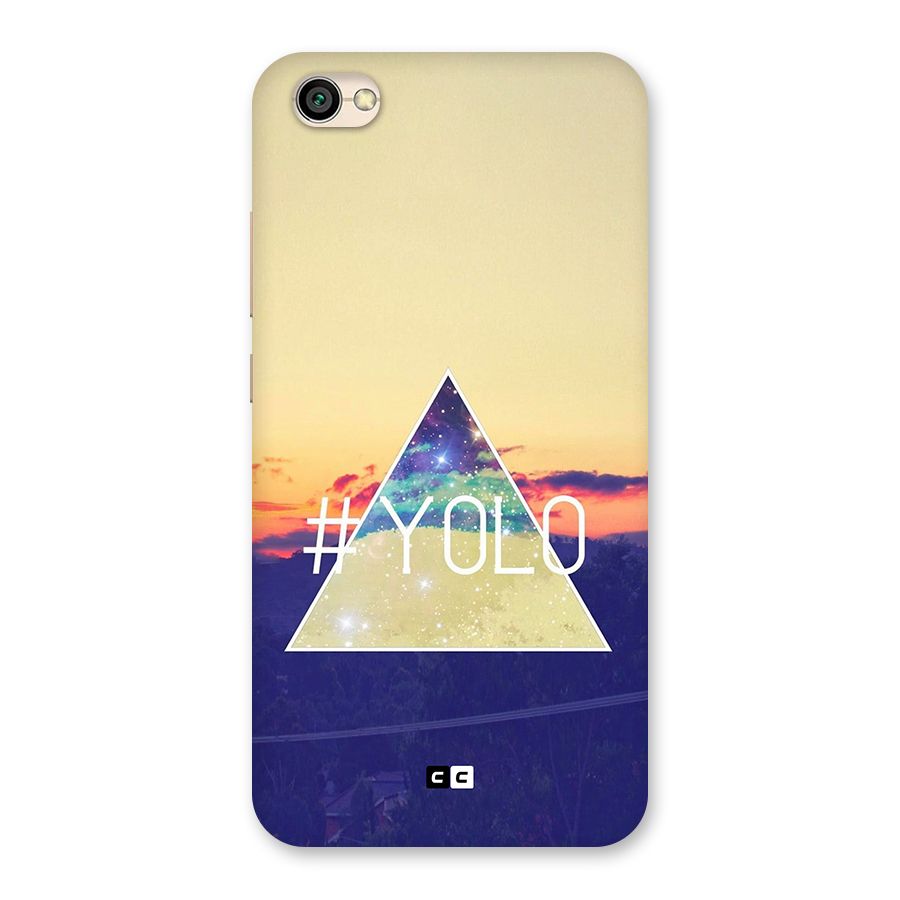 Yolo illuminati Back Case for Redmi Y1 Lite