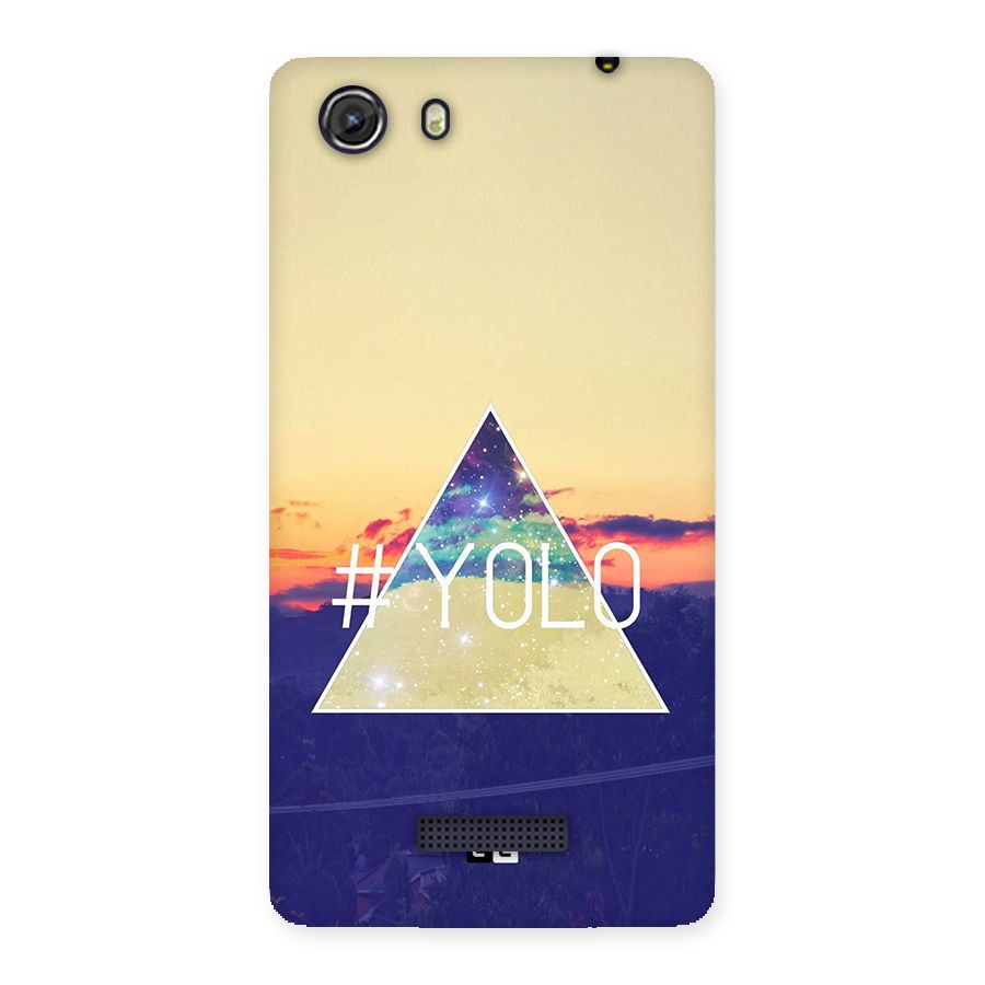 Yolo illuminati Back Case for Unite 3